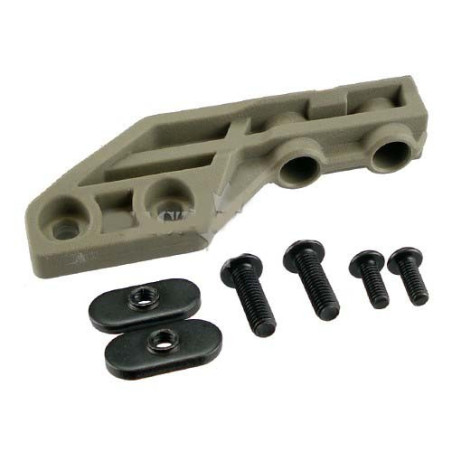 Magpul MOE Scout Mount Install flashlights Dark Earth