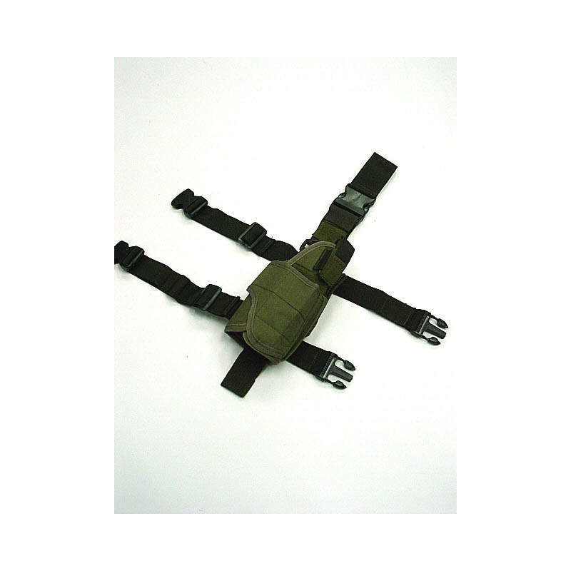Tornado Drop Leg Thigh Pistol RH Holster OD