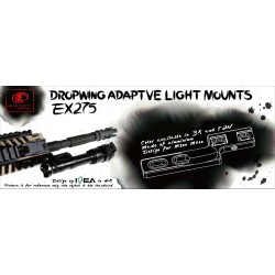 Dropwing Adaptive Light Mounts M600/M300
