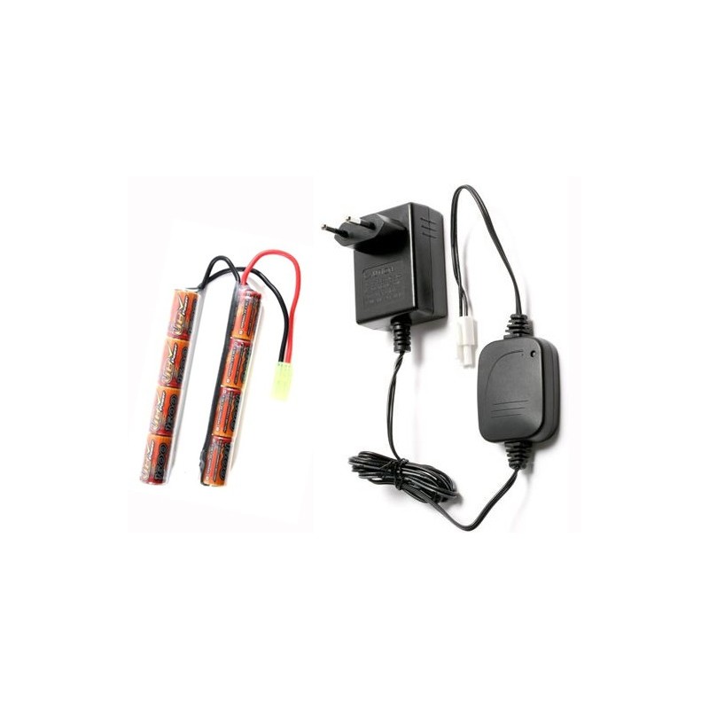 battery, charger, set, G&G,  1600 mAh