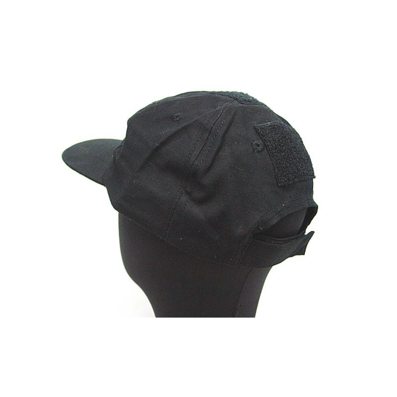 Velcro Patch Baseball Hat Cap Black (BK)