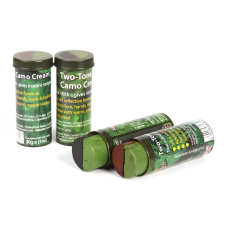 Bushcraft - Camo stick 2 color (green-black)