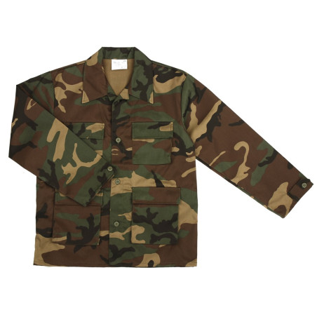 Kids jacket, woodland camo 