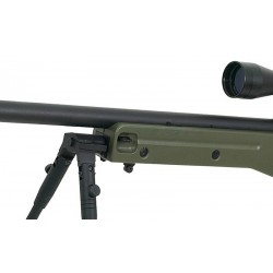 SNIPER RIFLE AGM002 - OD with scope and bipod