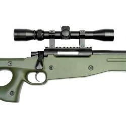 SNIPER RIFLE AGM002 - OD with scope and bipod