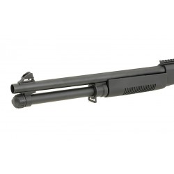 KOER Super-90 Combat Tri-Barrel Shotgun with Retractable Stock