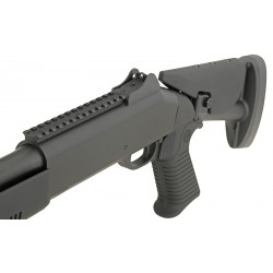 KOER Super-90 Combat Tri-Barrel Shotgun with Retractable Stock