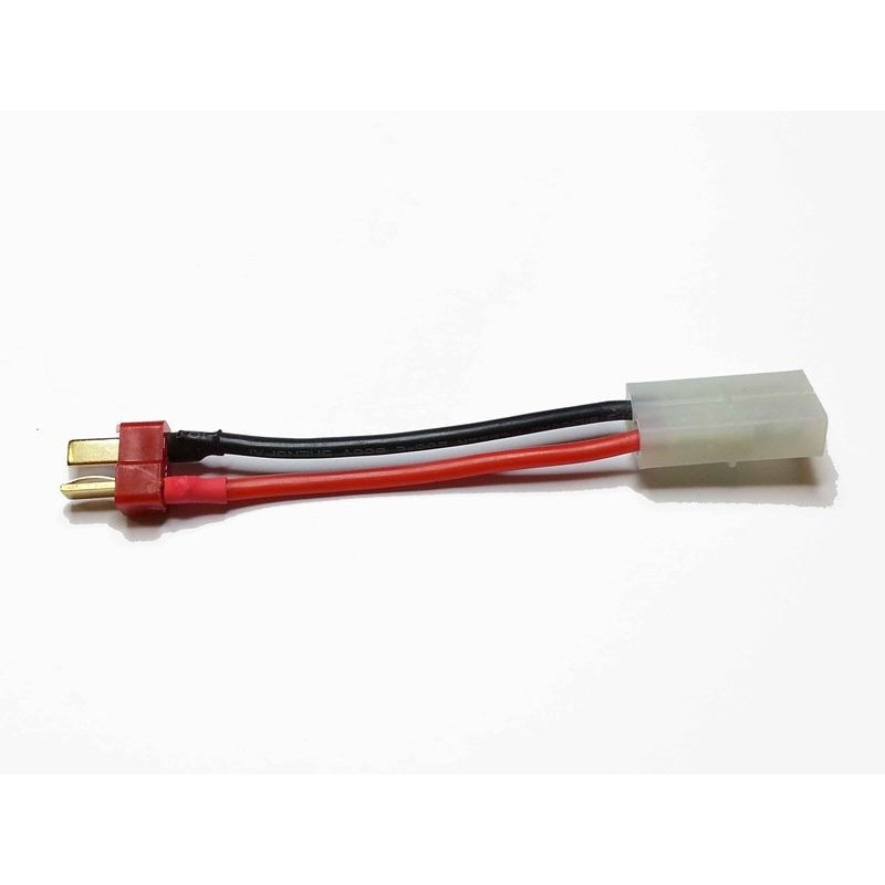 Battery Wire Plug Converter T-shape (male) - Large female plug