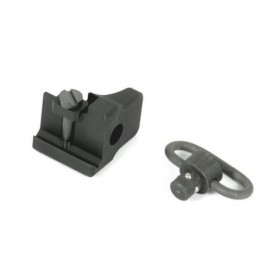 Hand-Stop With QD Sling Swivel Black