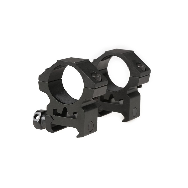 25mm Low Scope/Flashlight Metal Ring Mount 20mm Rail