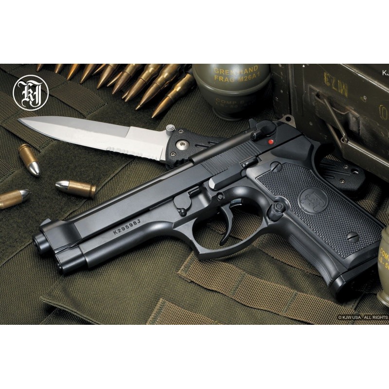 kjw m9 pistol replica co2 full metal