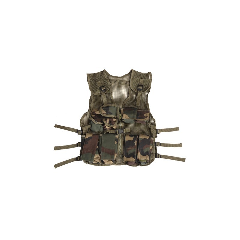 Kids tactical vest - wodland camoflage Kids tactical vest - wodland camoflage
