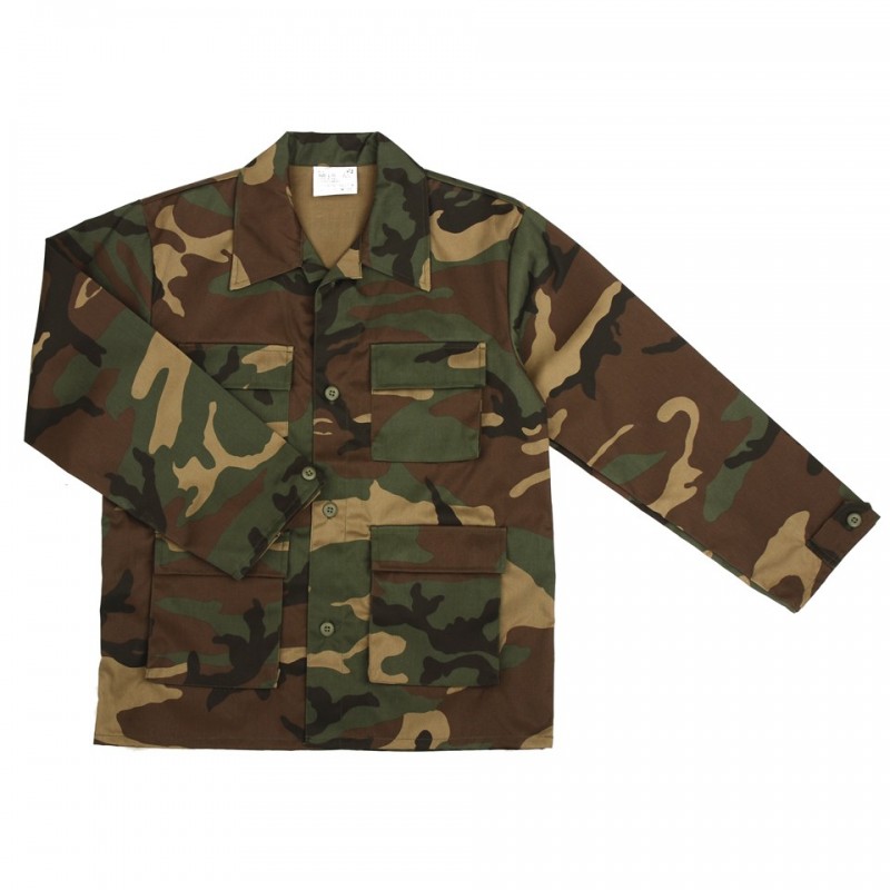 Kids jacket, woodland camo Kids jacket, woodland camo