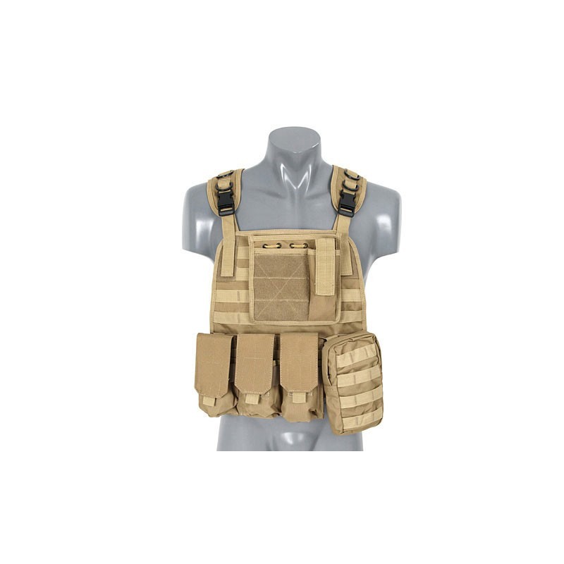 8Fields - Plate Carrier Harnes - Coyote 8Fields - Plate Carrier Harnes - Coyote