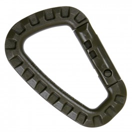 Carabiner tool plastic Green Carabiner tool plastic Green